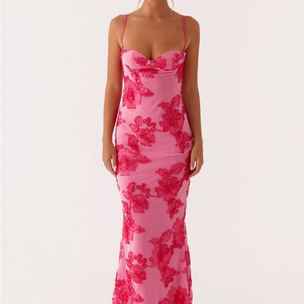 SOLD Peppermayo That Girl Maxi Dress - Pink Floral